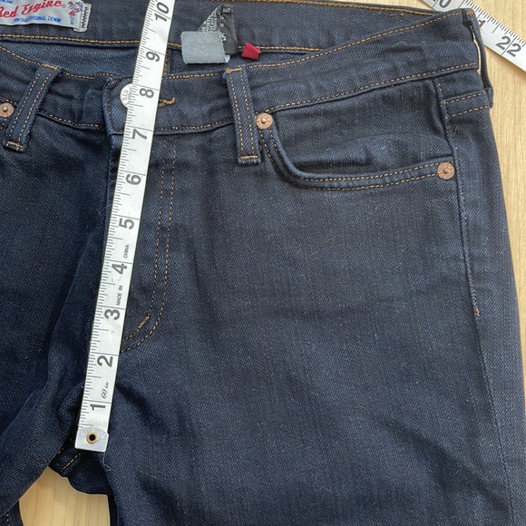 Red Engine Dark Wash Flare Leg Jeans Size 30/10 - Picture 8 of 11